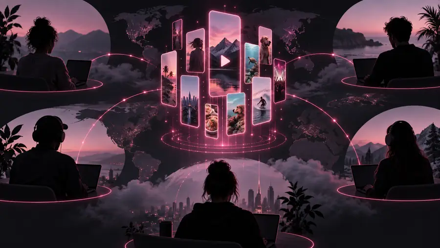 Structured short-form video concept with a clear sequence
